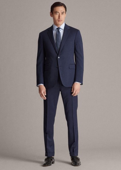 Men's Ralph Lauren Gregory Wool Serge Suits | 954872KZF